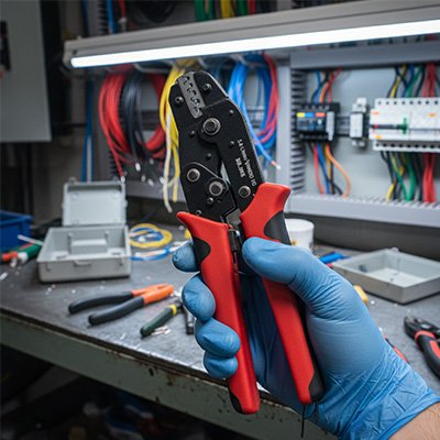 Pince a sertir prise main confortable