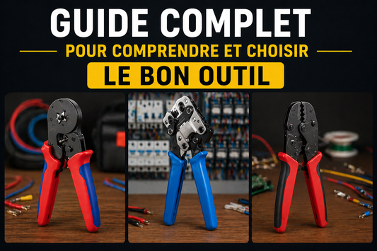 Pince à sertir guide chosir le bon outil