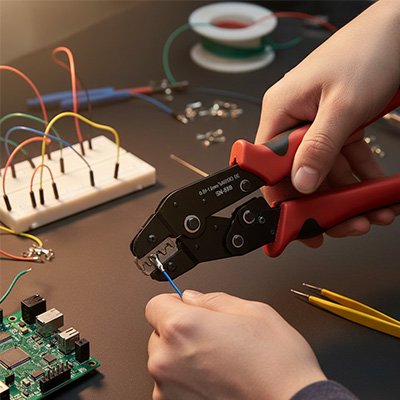 Pince a sertir connecteurs dupont