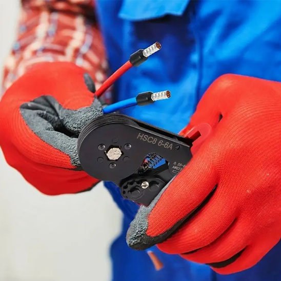 Pince à sertir électrique Sertissage automatique et professionnel
