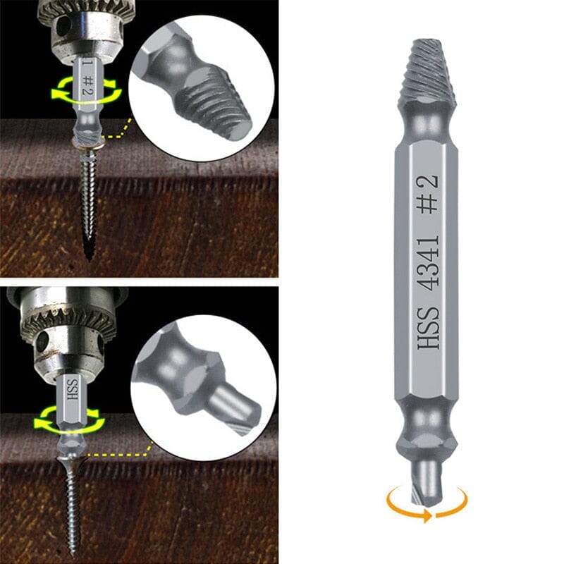 ScrewExtractor™ - Extracteur de vis en titane - Monde du bricolage